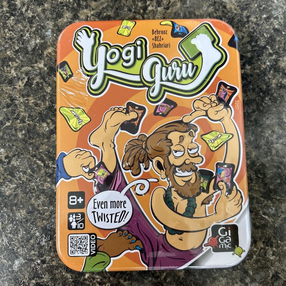 Yogi Guru Card Game. 2019 Gigamic. New!!! Sealed. Small tin box game.